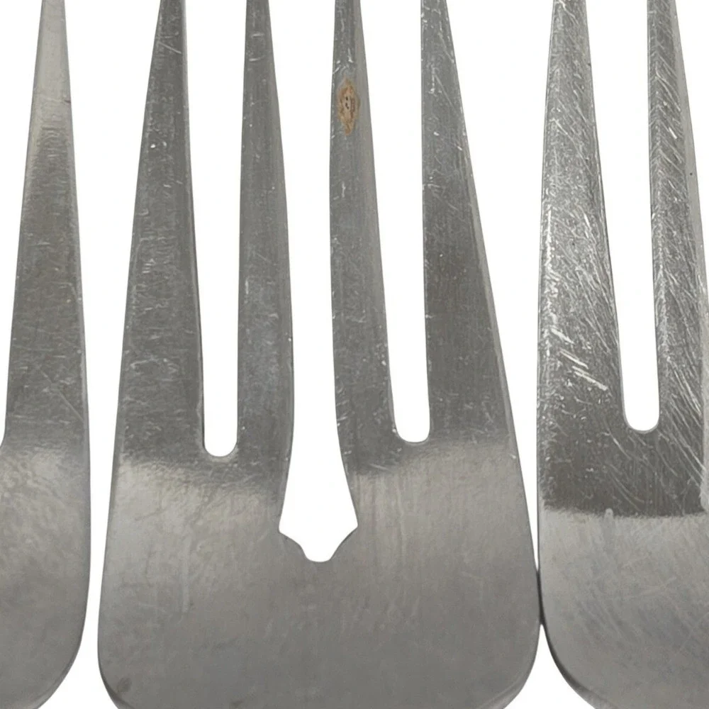 Vintage Stanley Rogers Triumph lot 4 forks, 1 Dinner & 3 Dessert Stainless Steel